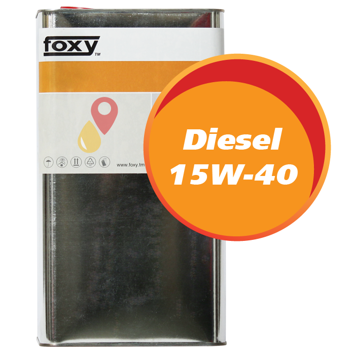 FOXY Diesel 15W-40 (5 литров)