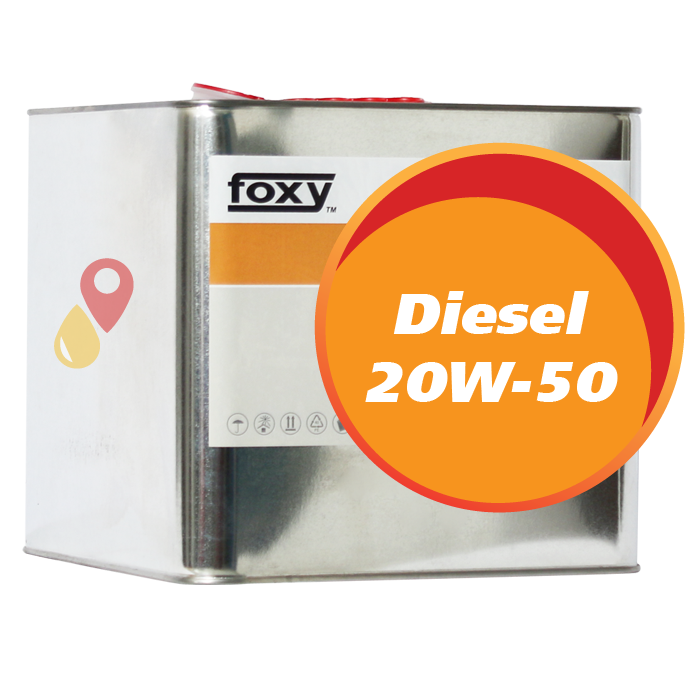 FOXY Diesel 20W-50 (10 литров)