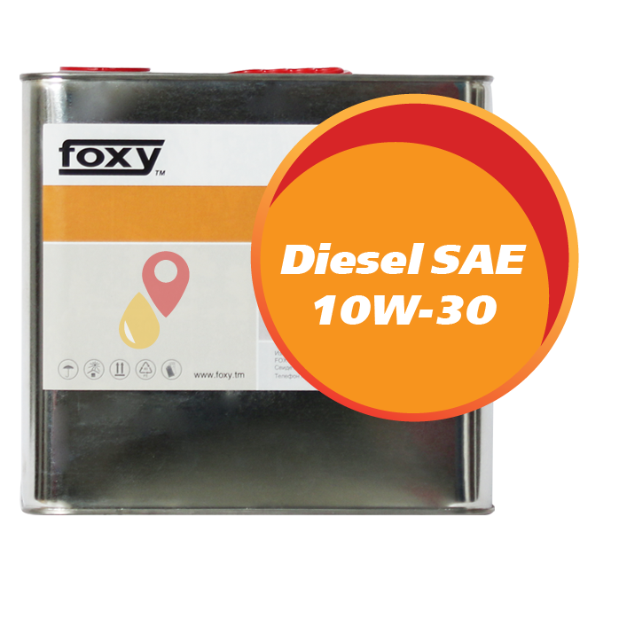 FOXY Diesel SAE 10W-30 (10 литров)