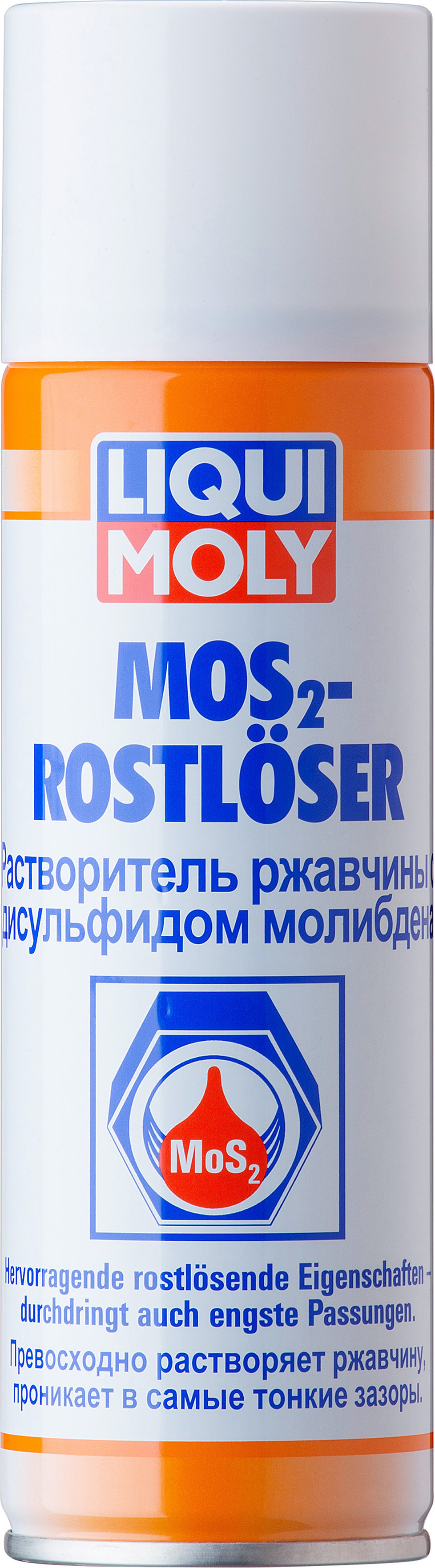Растворитель ржавчины с дисульфидом молибдена LIQUI MOLY MoS2-Rostloser XXL (0,3 литра)