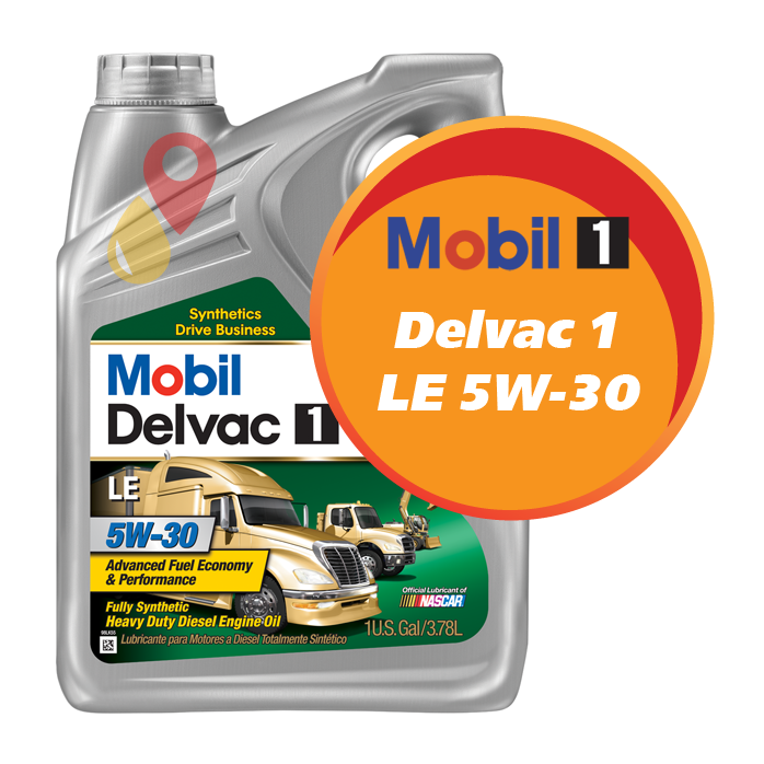 Mobil Delvac 1 LE 5W-­30 (4 литра)