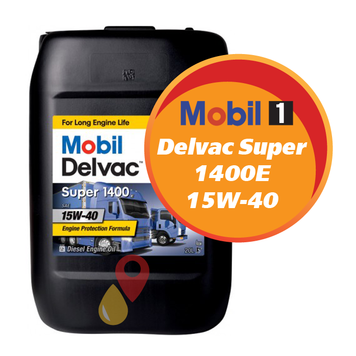 Mobil Delvac Super 1400E 15W-40 (20 литров)