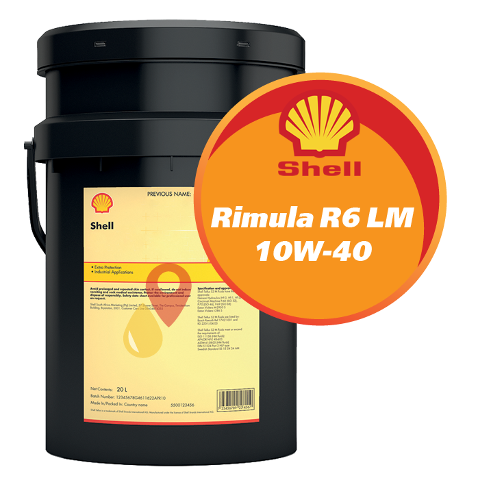 Shell Rimula R6 LM 10W-40 (20 литров)