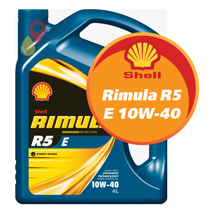 Shell Rimula R5 E 10W-40 (4 литра)