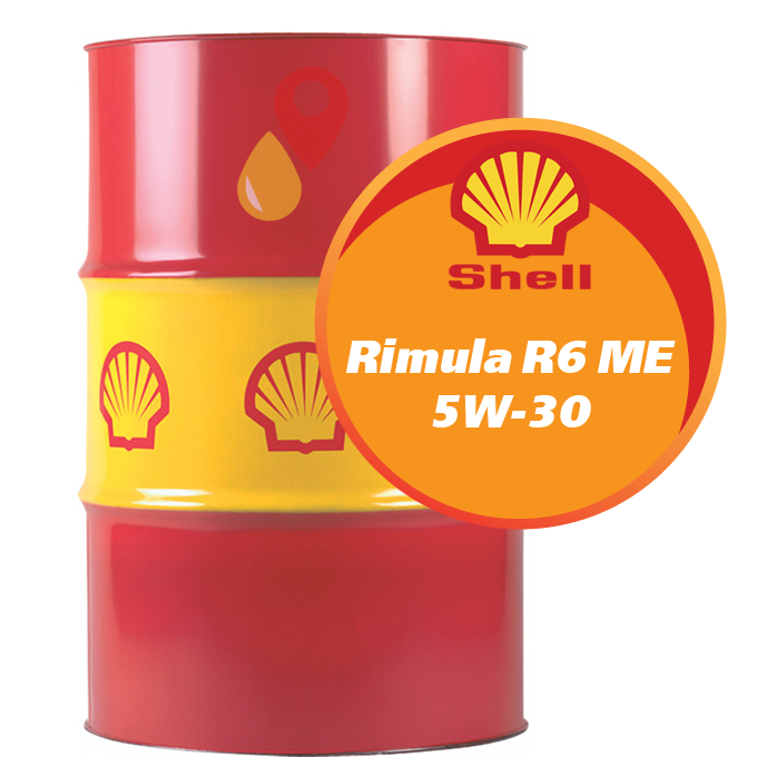 Shell Rimula R6 ME 5W-30 (209 литров)