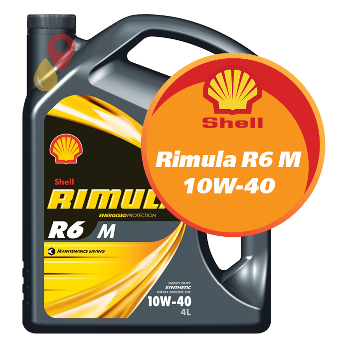 Shell Rimula R6 M 10W-40 (4 литра)