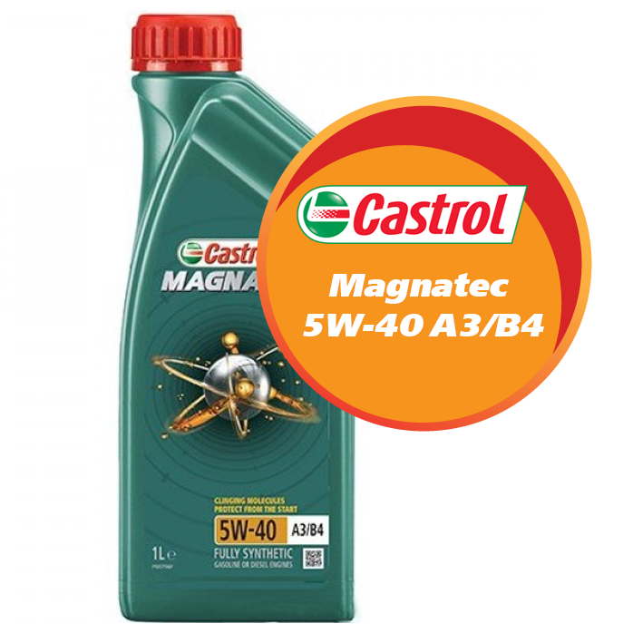 Castrol Magnatec 5W-40 A3/B4 (1 литр)