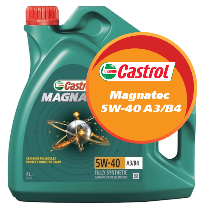 Castrol Magnatec 5W-40 A3/B4 (4 литра)