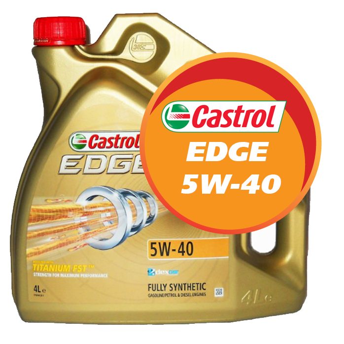 Castrol EDGE 5W-40 (4 литра)