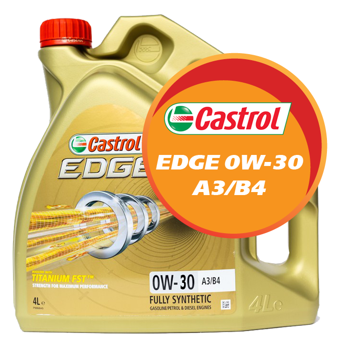 Castrol EDGE 0W-30 A3/B4 (4 литра)