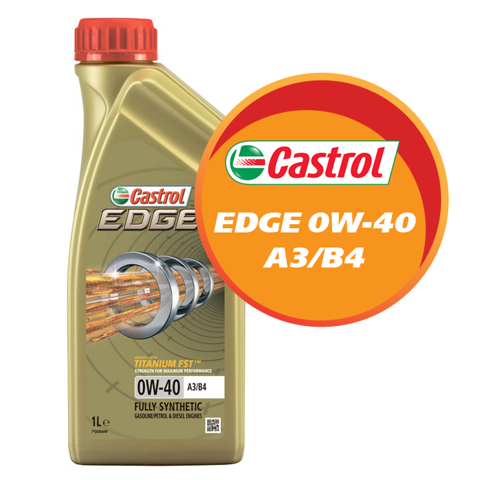 Castrol EDGE 0W-40 A3/B4 (1 литр)