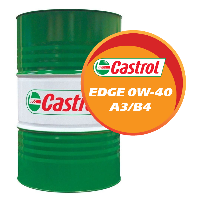 Castrol EDGE 0W-40 A3/B4 (208 литров)
