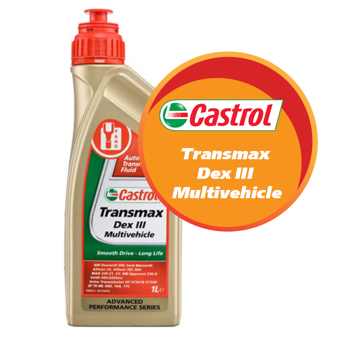 Castrol Transmax Dex III Multivehicle (1 литр)