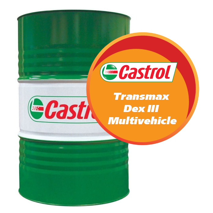 Castrol Transmax Dex III Multivehicle (208 литров)
