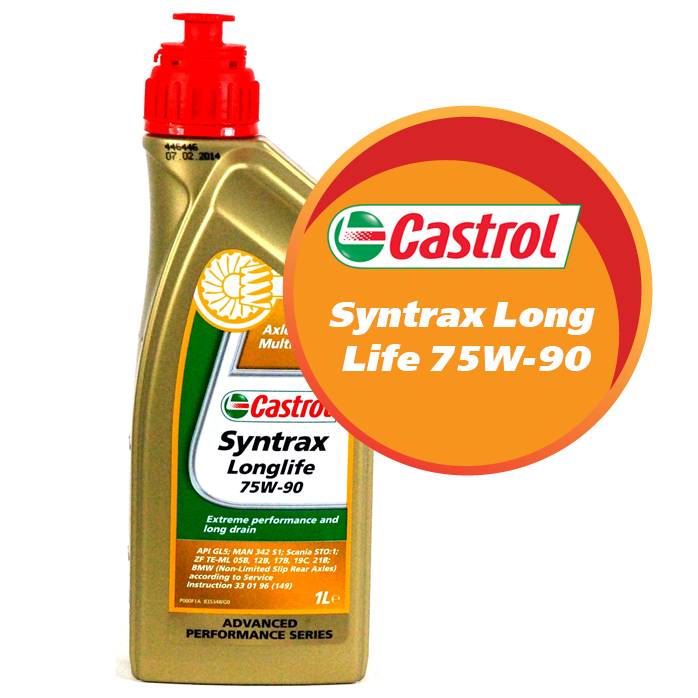 Castrol Syntrax Long Life 75W-90 (1 литр)