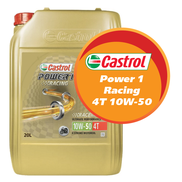 Castrol Power 1 Racing 4T 10W-50 (20 литров)