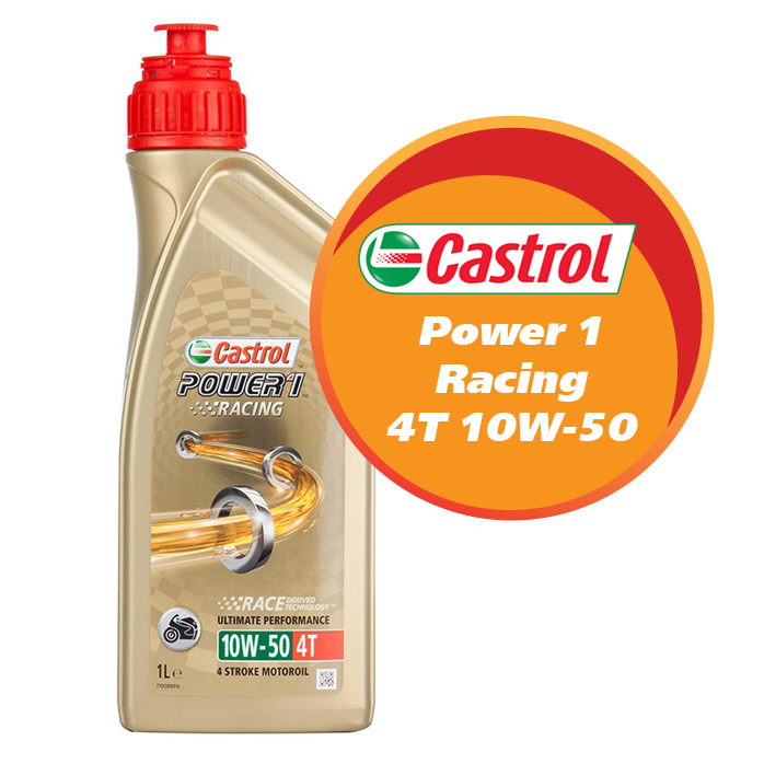 Castrol Power 1 Racing 4T 10W-50 (1 литр)