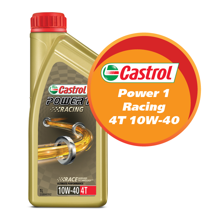 Castrol Power 1 Racing 4T 10W-40 (1 литр)