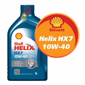 Shell Helix HX7 10W-40 (1 литр)