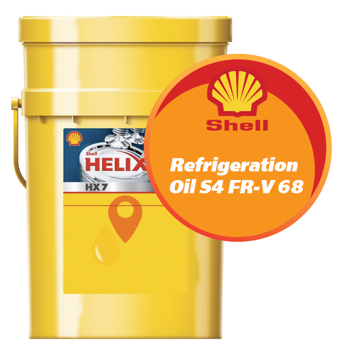 Shell Refrigeration Oil S4 FR-V 68 (20 литров)