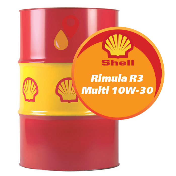 Shell Rimula R3 Multi 10W-30 (209 литров)