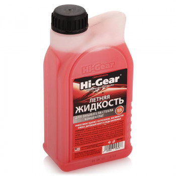 Концентрат летней жидкости для стеклоомывателя автомобиля Hi Gear (1 литр)